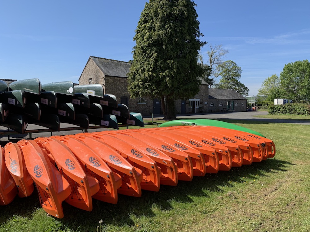 canoe hire from the river wye bunkhouse